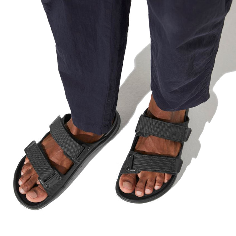Birkenstock Atacama Birko-Flor Sandal | Futura Black | Reg Width- Mens (1019173) - Image 2
